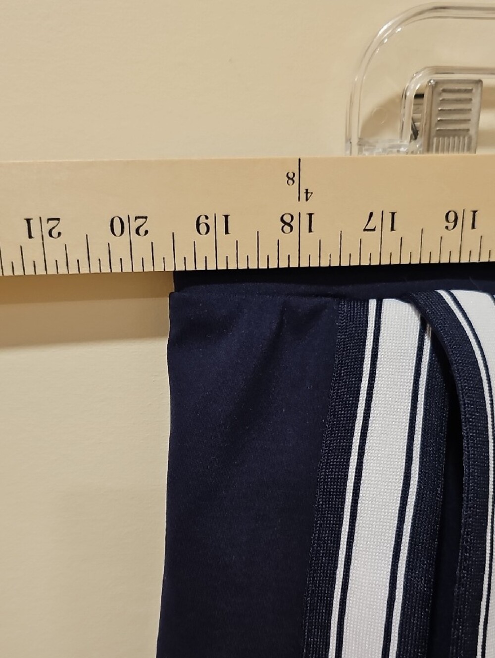 Avia Tennis Skort; Navy with White Stripe Detail; Size XL; EUC - Picture 4 of 7